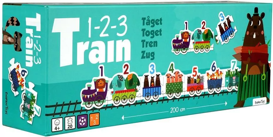 Puzzle nauka liczenia, 20 elementów - tantis.pl