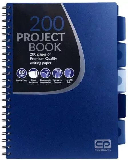 Coolpack. Kołobrulion A4. Ciemnoniebieski - tantis.pl