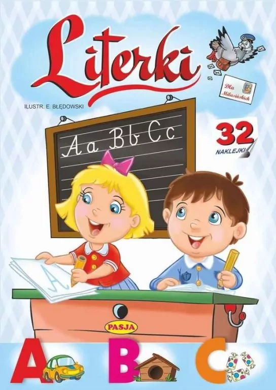 Malowanka - Literki - tantis.pl