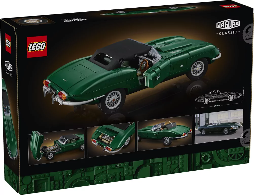 LEGO® Jaguar E-Type 11381 - tantis.pl