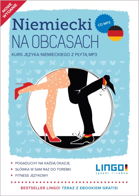 Niemiecki na obcasach. Kurs języka niemieckiego + MP3 - tantis.pl
