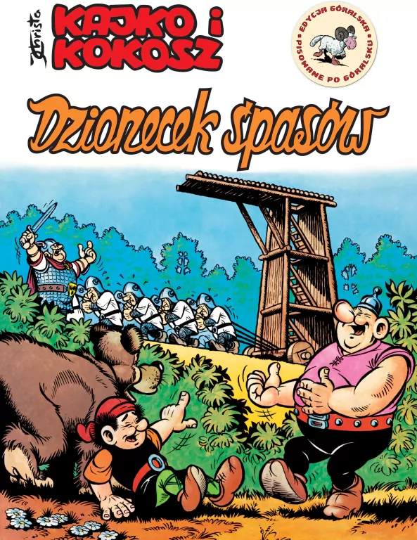 Dzionecek śpasów (Dzień śmiechały)- gwara góralska. Kajko i Kokosz . Tom 17 - tantis.pl