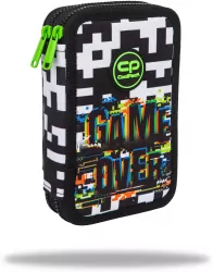 Piórnik 2-komorowy z wyposażeniem. Coolpack. Jumper 2. Game over