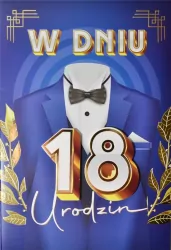 Karnet okolicznościowy. Urodziny 18. YEKU