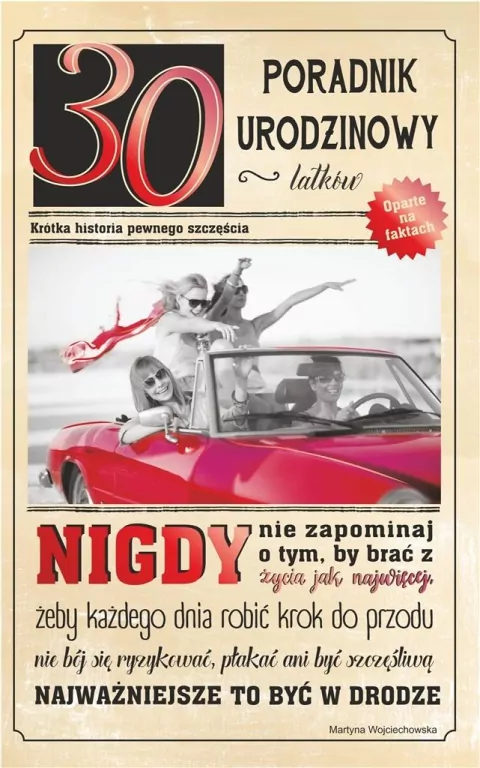 Kartka okolicznościowa. Urodziny 30. U54 - tantis.pl