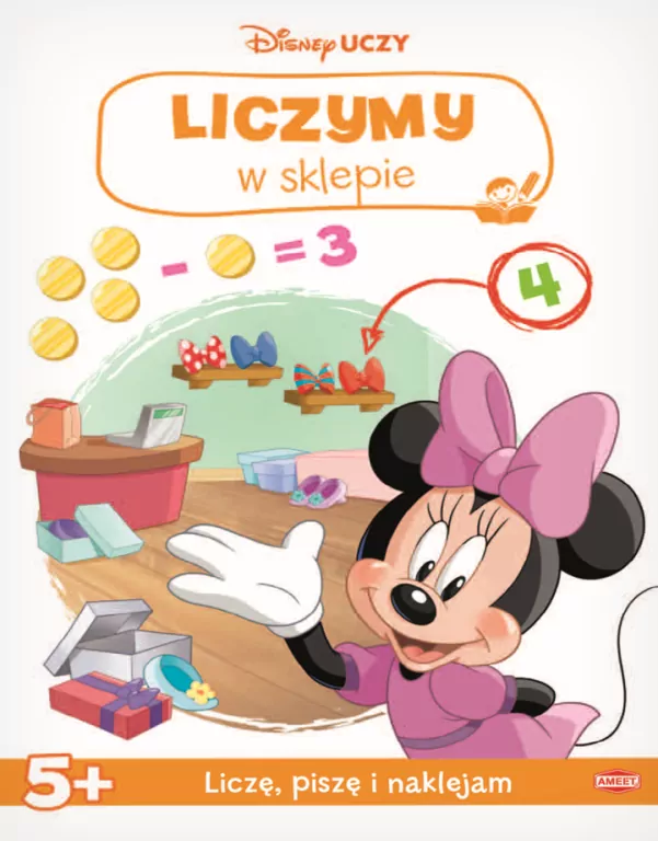 Liczymy w sklepie. Disney uczy. Minnie - tantis.pl