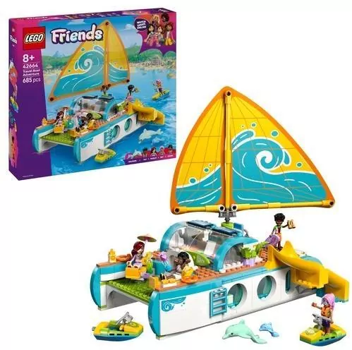 LEGO® Friends. Przygoda na łodzi 42664 - tantis.pl