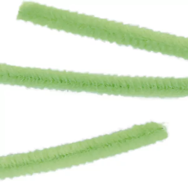 Druciki dekoracyjne 0,6x30cm fluo zielone 50szt - tantis.pl