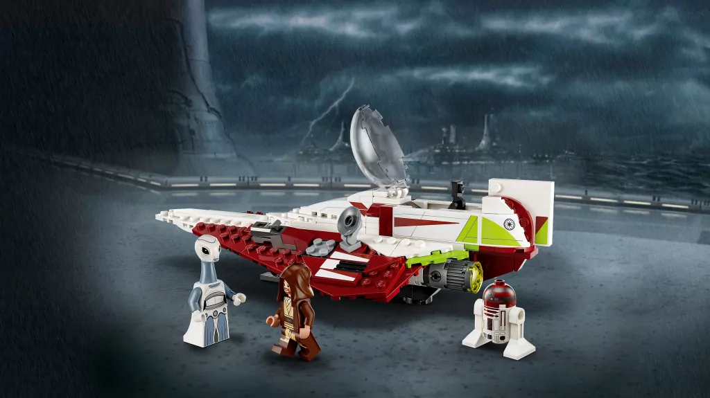 LEGO® Star Wars™. Myśliwiec Jedi Obi-Wana Kenobiego™ 75333 - tantis.pl