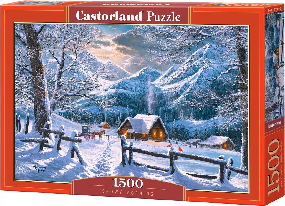 Puzzle Snowy Morning 1500 - tantis.pl