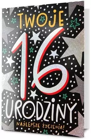 Karnet Urodziny 16 - tantis.pl