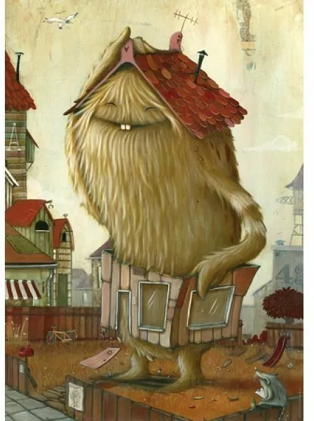 Puzzle 1000 Sąsiad, Zozoville - tantis.pl