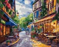 Malowanie po numerach. Ulica we Francji 40x50cm - tantis.pl