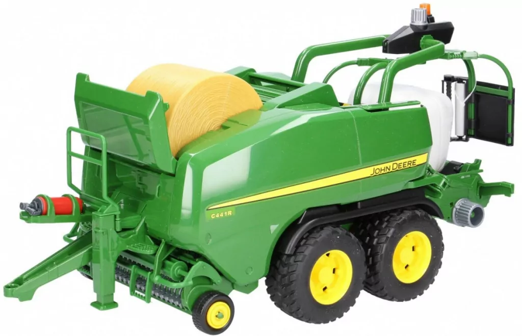 John Deere. Prasa rolująca do słomy. C441R 02032 BRUDER - tantis.pl