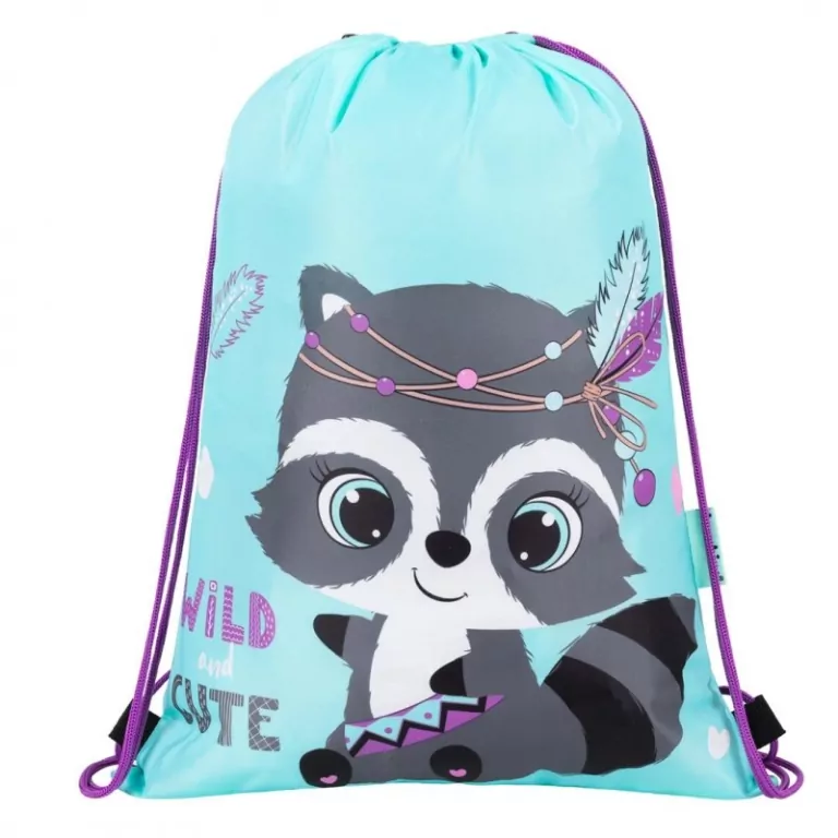 Worek na obuwie z szopem Racoon - tantis.pl