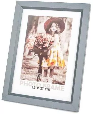 Ramka Bevel 15x21 4 szary - tantis.pl