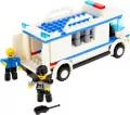 Klocki konstrukcyjne Alleblox Policja 134 elementy - tantis.pl