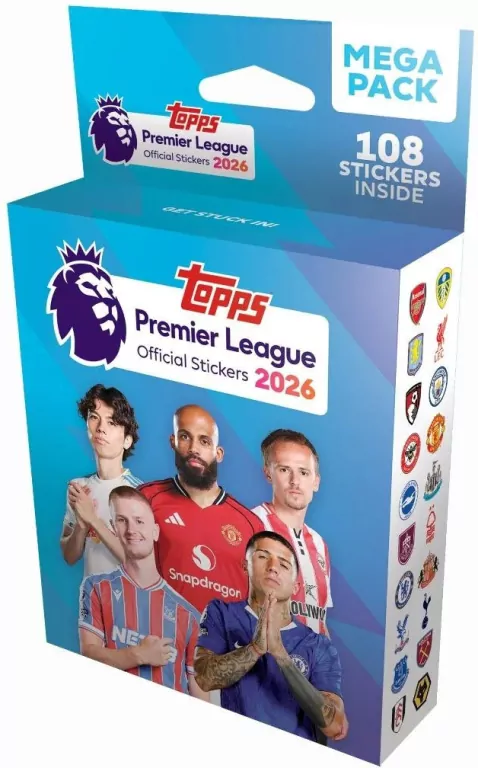 Premier League 2026 Stickers Mega Pack - tantis.pl