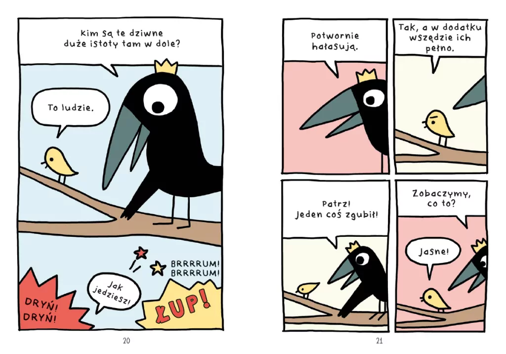 Król ptaków. Arlo i Pips - tantis.pl