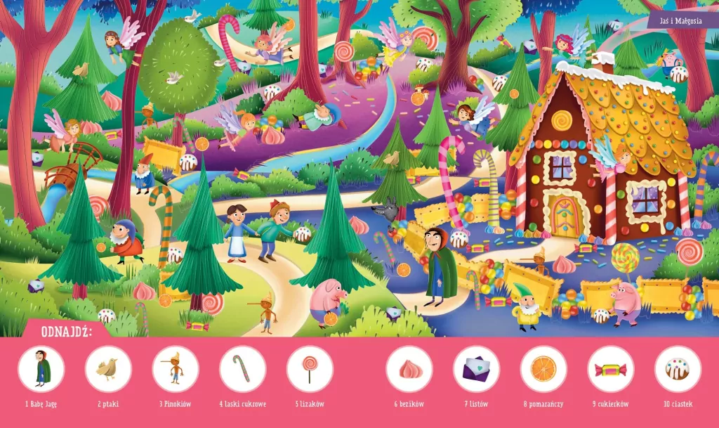 W krainie bajek. Wyszukiwanka - tantis.pl