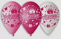 Balony premium Księżniczki 12" op5szt wiszące GB/PG32 - tantis.pl