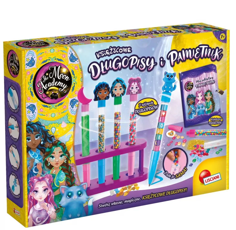 Księżycowe Długopisy i Pamiętnik. Moon Academy - tantis.pl