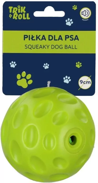 Piłka dla Psa dźwięk 9,5cm - tantis.pl