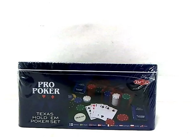 Poker Texas Hold em, w puszce - tantis.pl