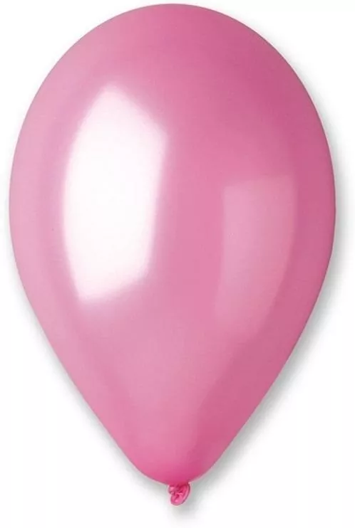 Balony metaliczne różowe 33cm - tantis.pl