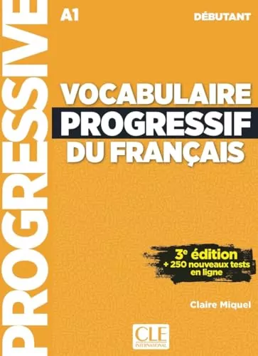 Vocabulaire progressif du français débutant A1 + nagrania audio online - tantis.pl