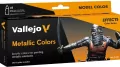 Vallejo: 70.118 - Model Color - Effects - Metallic Colors (8 x 17 ml) - tantis.pl