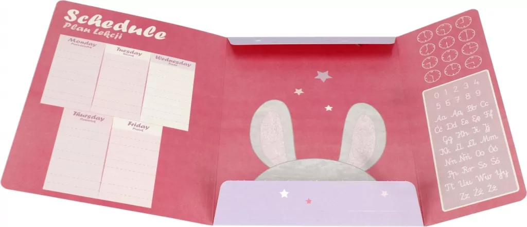 Teczka z gumką A4. Rabbit - tantis.pl