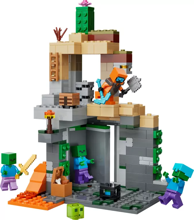 LEGO® Minecraft. Loch zombie 21587 - tantis.pl
