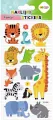 Naklejki 3D Fancy Wild Animals 90x210 HAPPY COLOR - tantis.pl