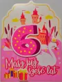 Karnet okolicznościowy. Urodziny 6. YEKU - tantis.pl