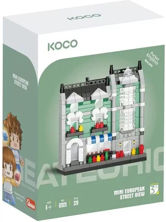 Klocki Warzywniak 329el - tantis.pl