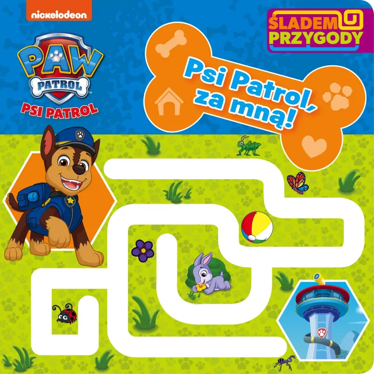 Psi Patrol. Śladem Przygody. Psi Patrol, za mną! - tantis.pl