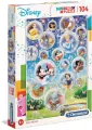 Puzzle 104. SuperColor. Disney classic. - tantis.pl