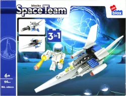 Klocki konstrukcyjne Space 96 elementów ALLEBLOX