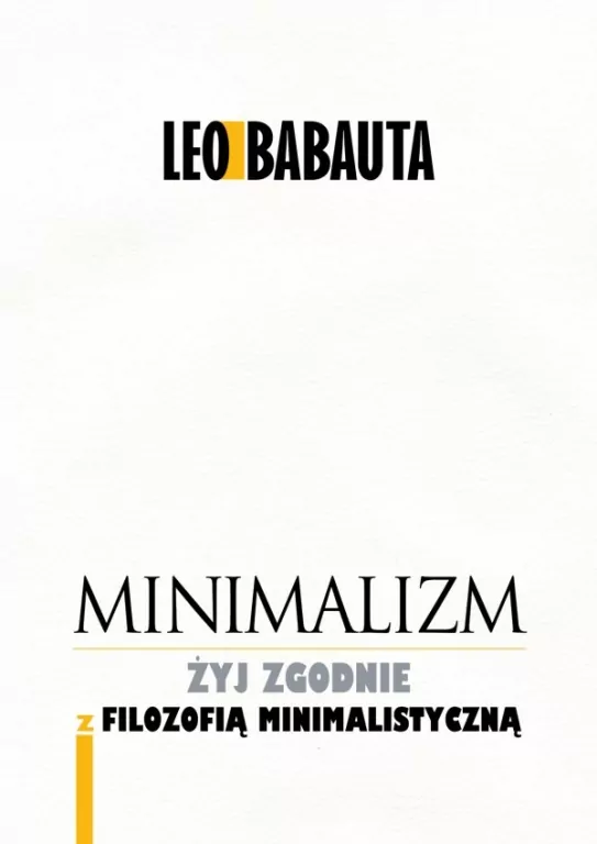Minimalizm - tantis.pl