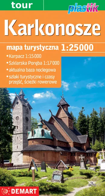 Karkonosze. Mapa turystyczna 1:25 000 - tantis.pl