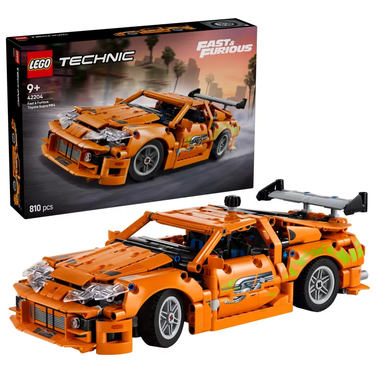 LEGO® Fast and Furious Toyota Supra MK4 42204 - tantis.pl