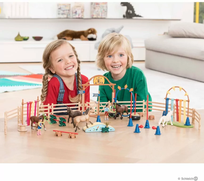 Trening zręcznościowy dla kuców. Farm World - tantis.pl