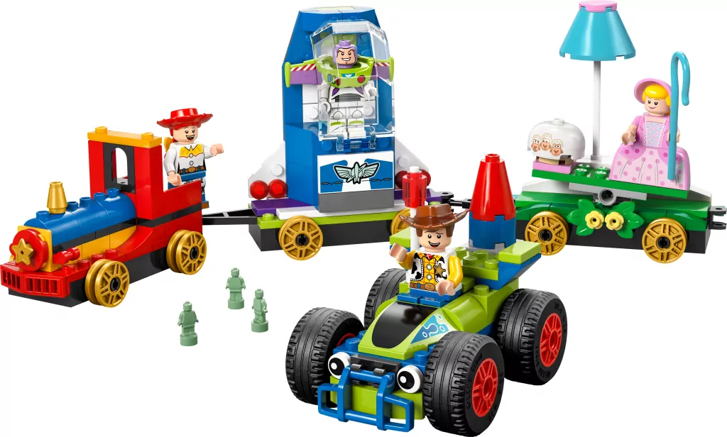 LEGO® Disney. Toy Story — Okolicznościowy pociąg i Pan Sterowany 43264 - tantis.pl
