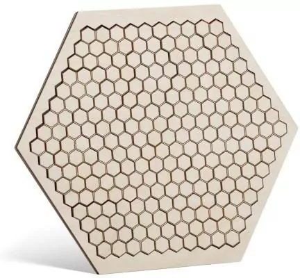 Puzzle drewniane - Plaster miodu - tantis.pl