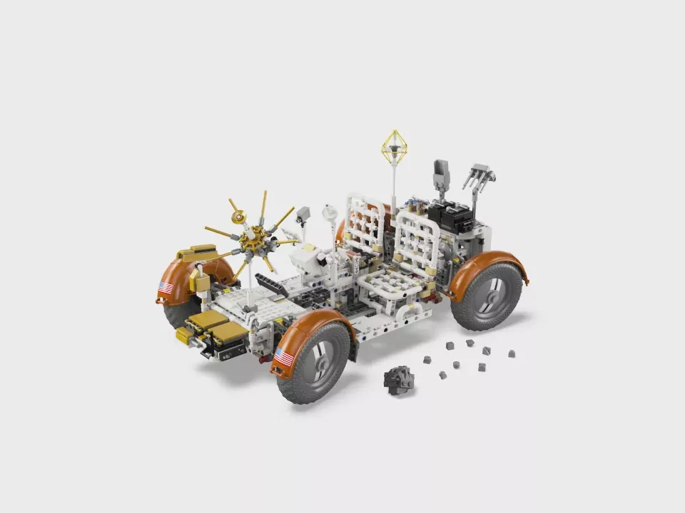 LEGO® Technic. NASA Apollo — pojazd LRV 42182 - tantis.pl