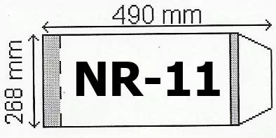 Okładka na podr A4 regulowana nr 11  NARNIA - tantis.pl