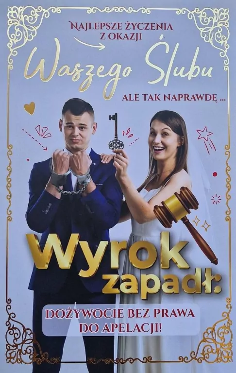 Karnet Ślub - Kajdanki - tantis.pl