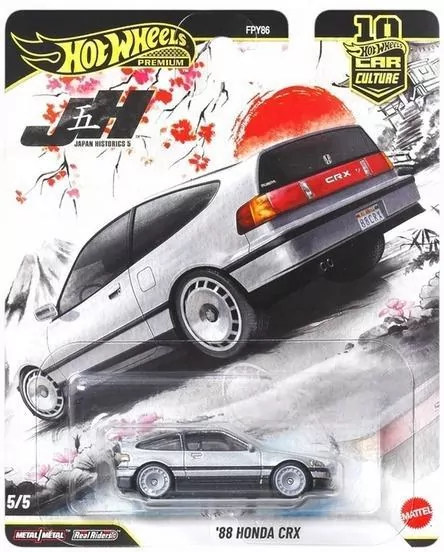 Hot Wheels Kultowe auta Honda CRX - tantis.pl