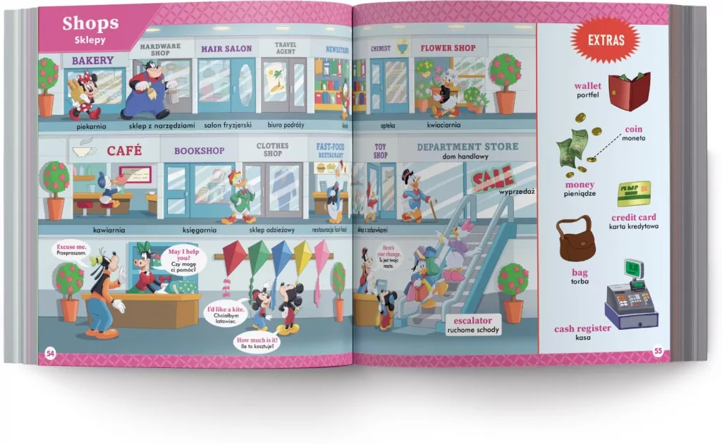 Disney Uczy. Elementarz języka angielskiego - tantis.pl